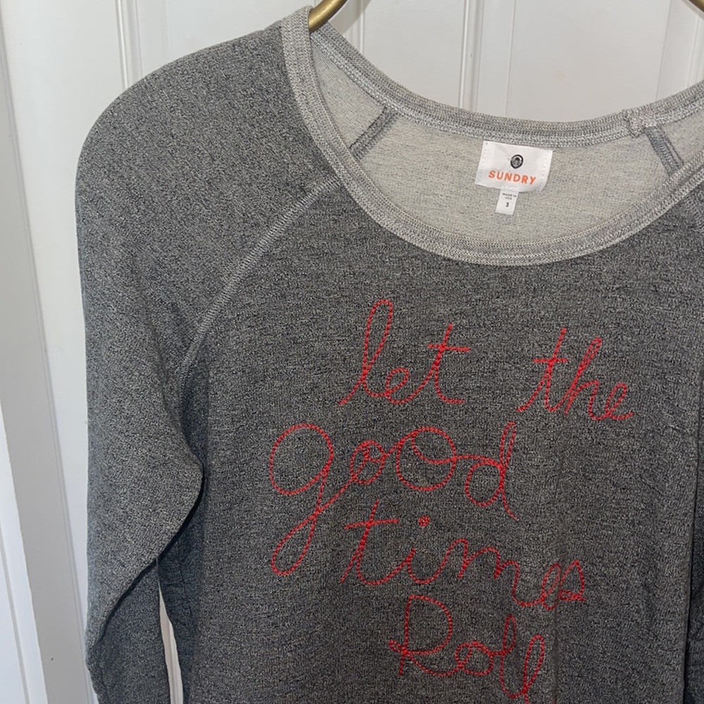 Sundry baseball sweatshirt - Picture 6 of 6